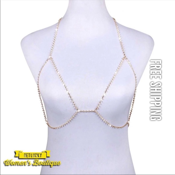 Crystal bra chain - Picture 3 of 3